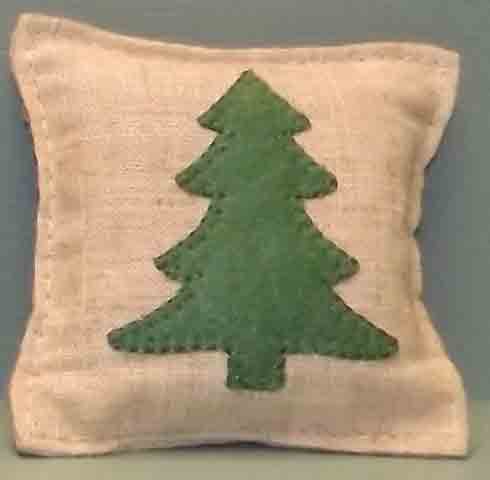 Felt Tree Balsam Fir Pillow
