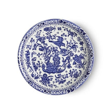 Load image into Gallery viewer, Burleigh Blue Regal Peacock Breakfast Cup and Saucer
