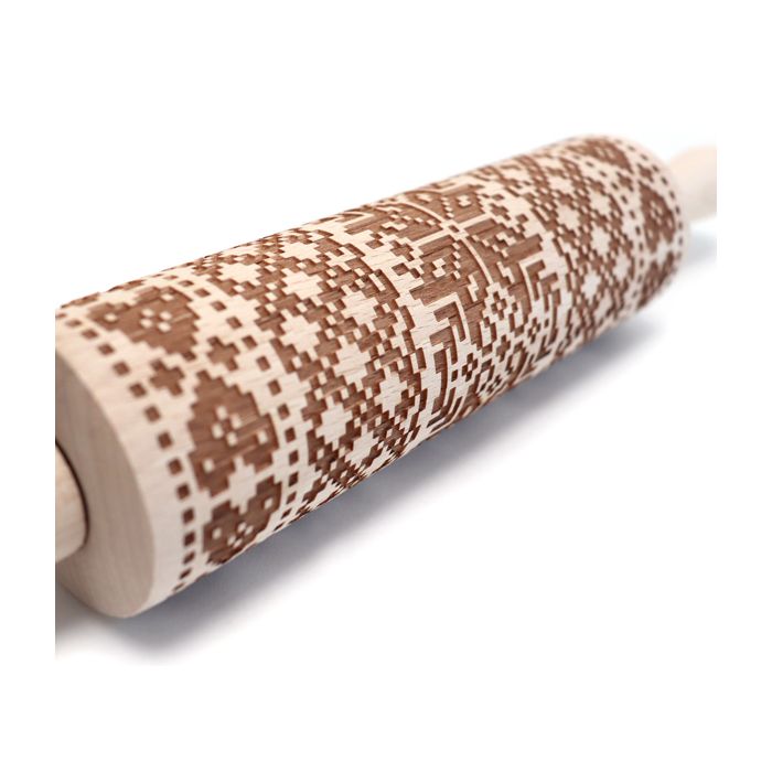 Engraved Rolling Pin - Knit