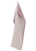Load image into Gallery viewer, Lapuan Kankurit Lastu Tea Towel, Linen/Bordeaux
