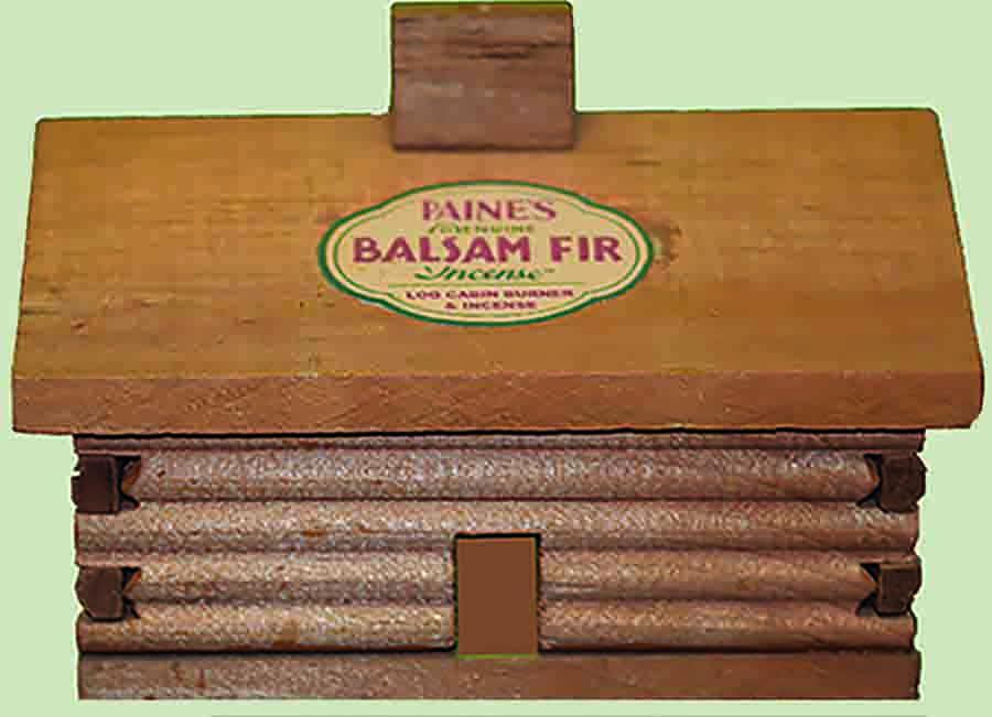 Balsam Fir Cabin Incense Burner, Small