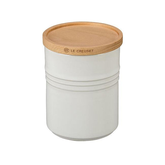 Le Creuset - Storage Canister with Wood Lid, Medium
