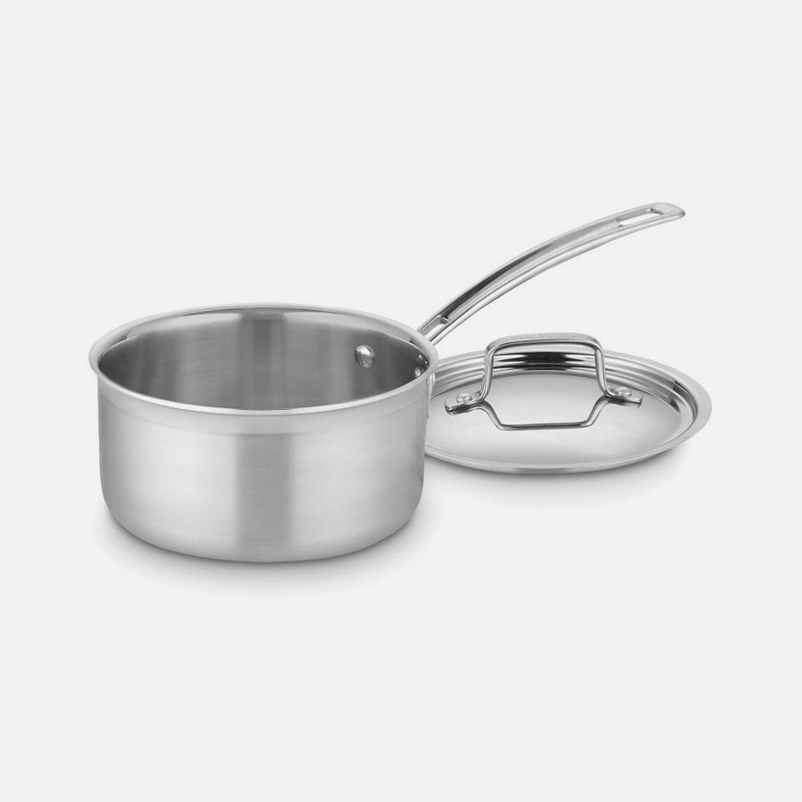 Cuisinart MultiClad Pro Triple Ply Stainless Cookware - 2 Qt Saucepan with Lid