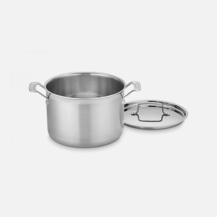 Cuisinart MultiClad Pro Triple Ply Stainless Cookware - 8 Qt Stockpot with Lid