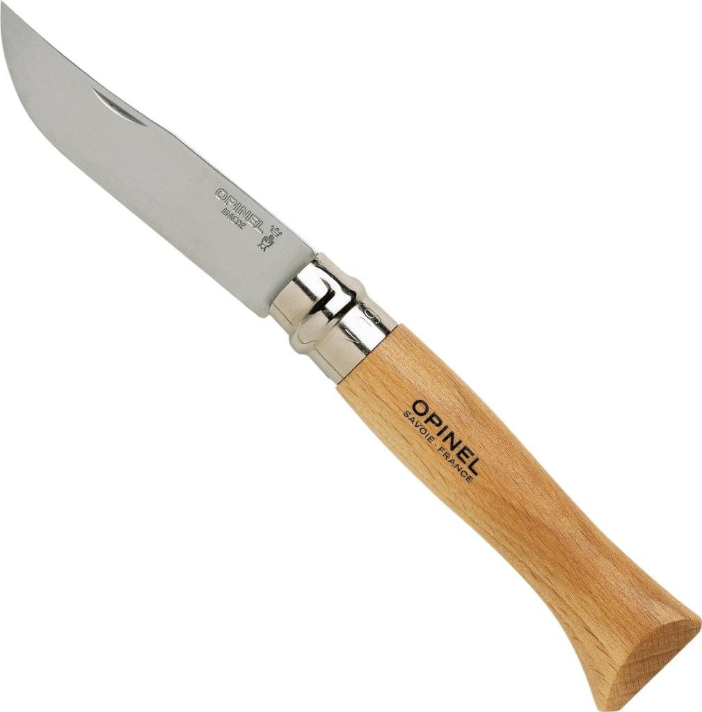 Opinel No.9 Varnished Beechwood Folding Knife