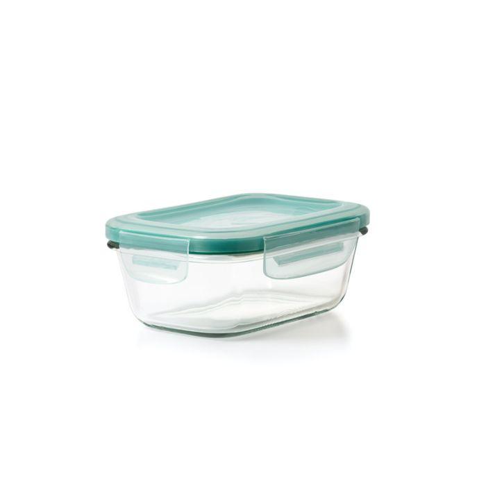 OXO Good Grips 8 Piece Smart Seal Glass Rectangle Container Set