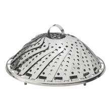 Load image into Gallery viewer, Adjustable Steamer Basket, Stainless Steel - 9&quot;

