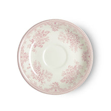 Load image into Gallery viewer, Burleigh Pink Asiatic Pheasant Teacup and Saucer

