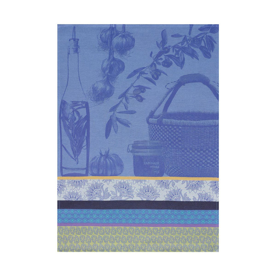 Le Jacquard Francais Tea Towel - Saveurs De Provence Lavender Blue