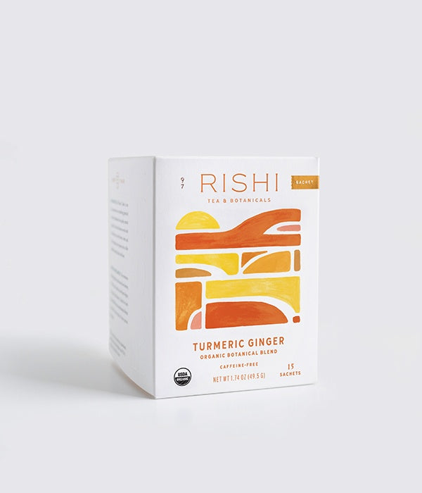 Rishi Tea Turmeric Ginger - 15 Tea Bags