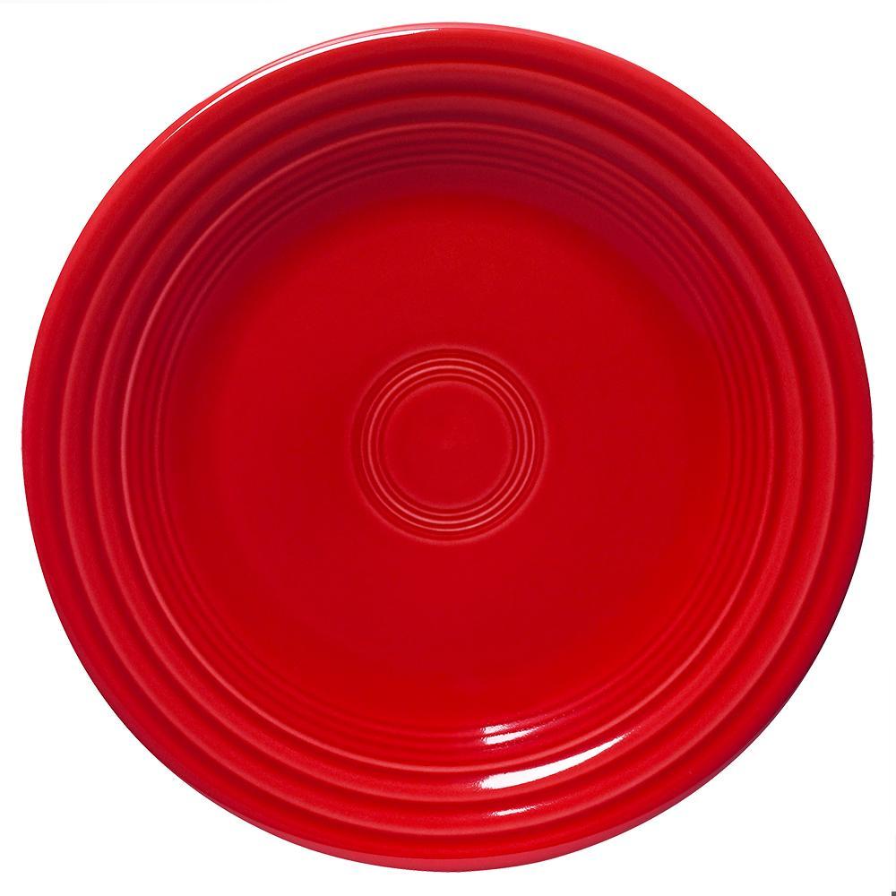 Fiestaware - Luncheon Plate, Scarlet